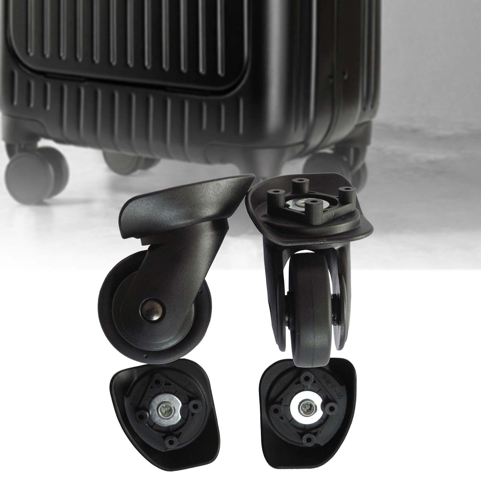 2Pcs Luggage Suitcase Wheels Swivel Caster Wheels for Trolley Travelling Bag