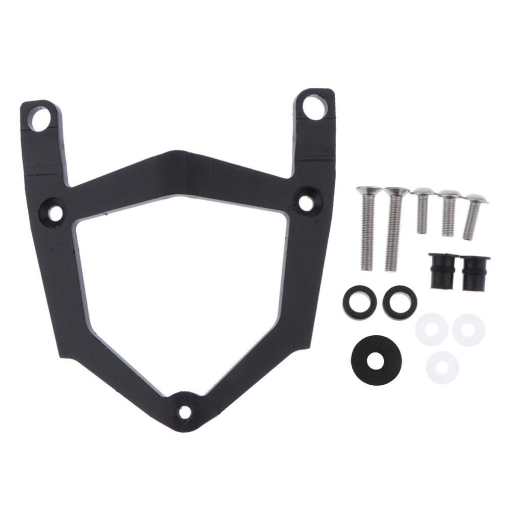 Motorcycle Plastic Windshield Windscreen Wind Shield Screen Protector with Mounting Bracket for Yamaha MT 03 MT-03 MT03 2016-2017
