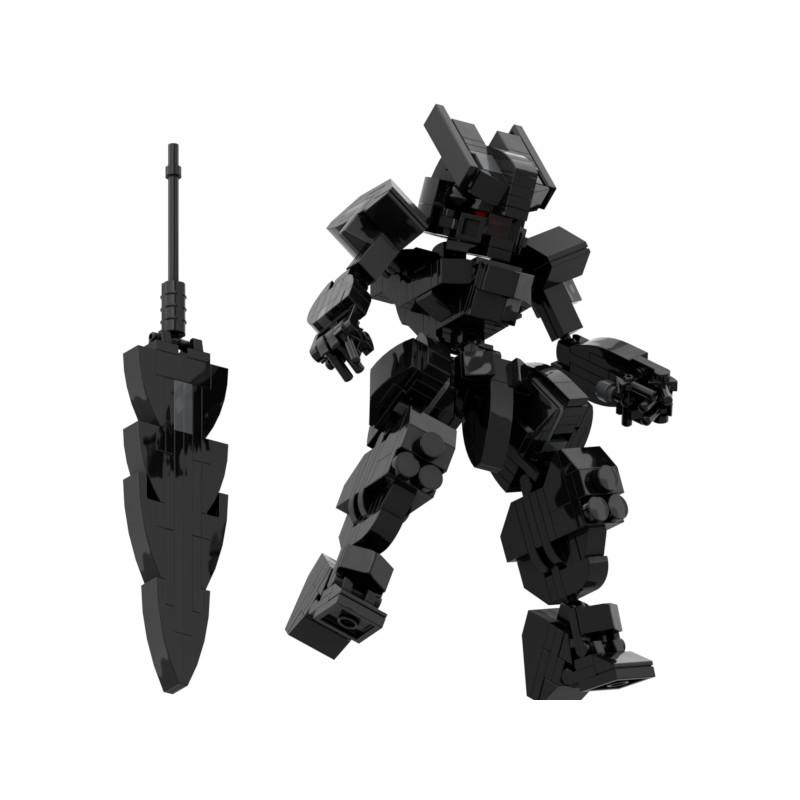 Đồ chơi lắp ráP Mech Robot Kuro