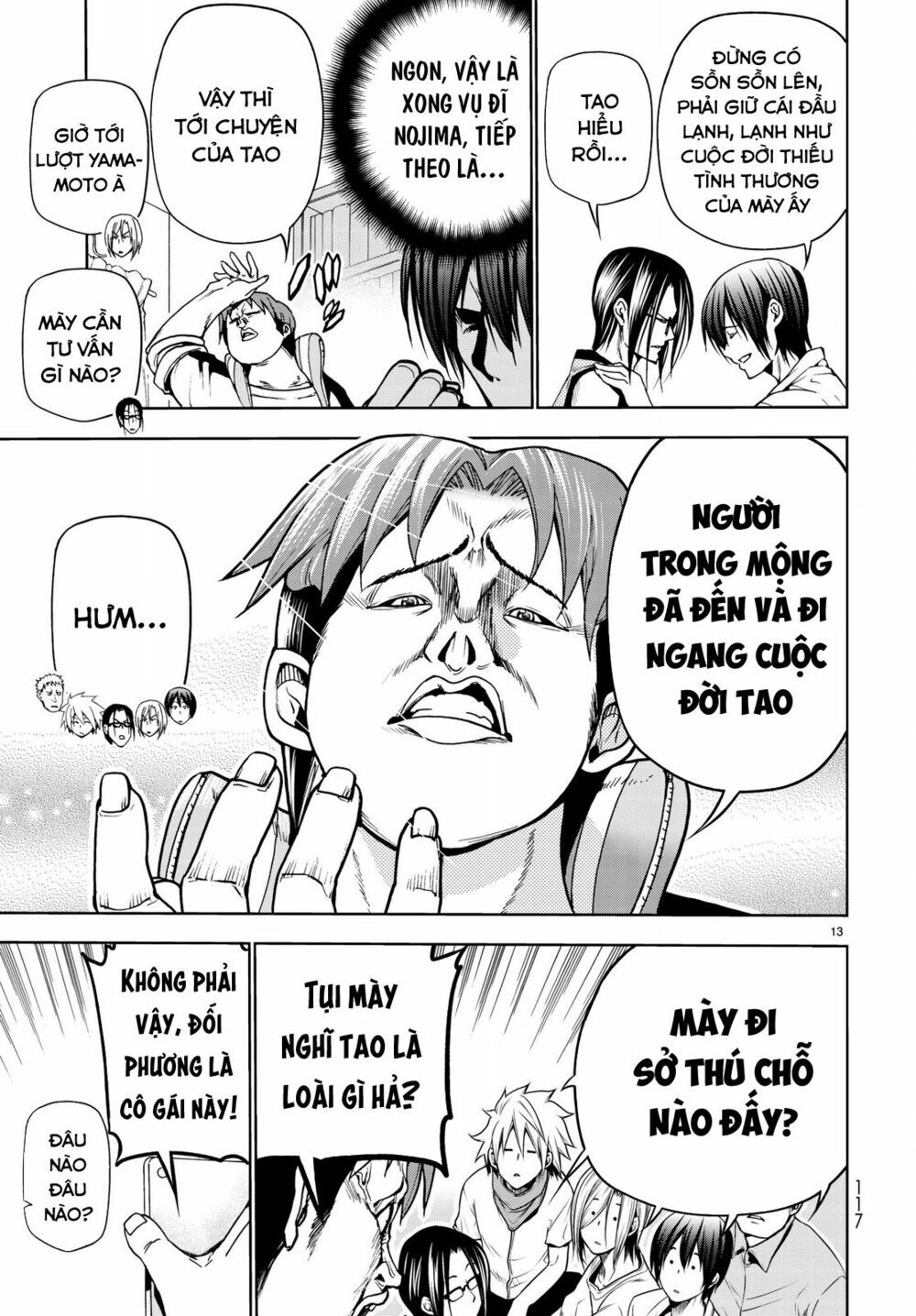 cô gái thích lặn - grand blue chapter 44 13