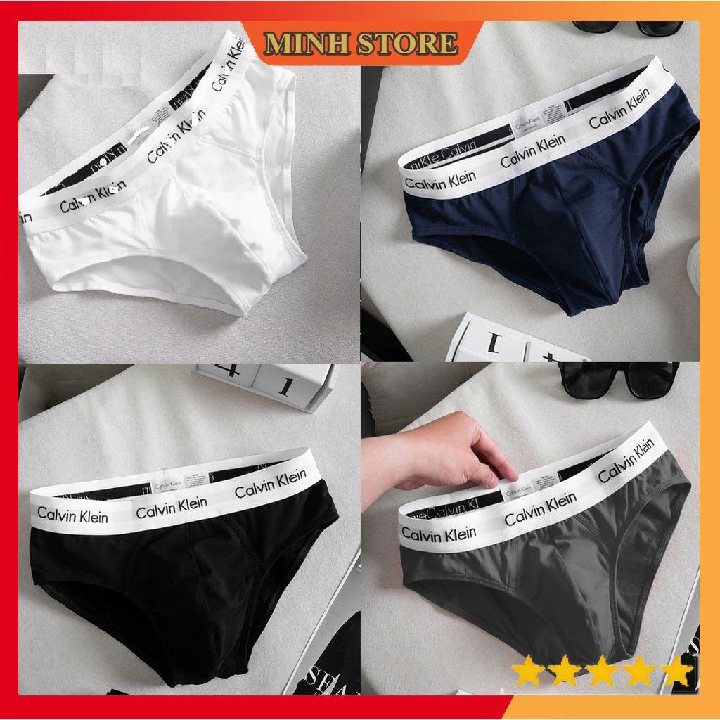 Quần sịp nam thun lạnh Tam giác TOM.MY cao cấp co dãn 4 chiều bản giới hạn (Che tên) SC04- MS66
