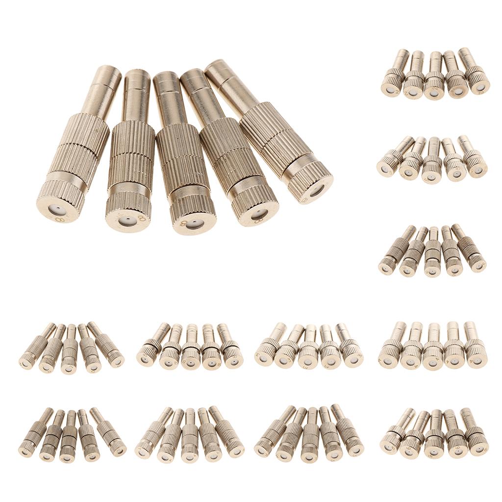 10 x 0.2mm Low Pressure  Nozzle 6mm Mist Nozzle Irrigation Tool