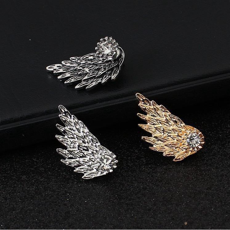Bông tai hình đôi cánh thiên thần phong cách unisex