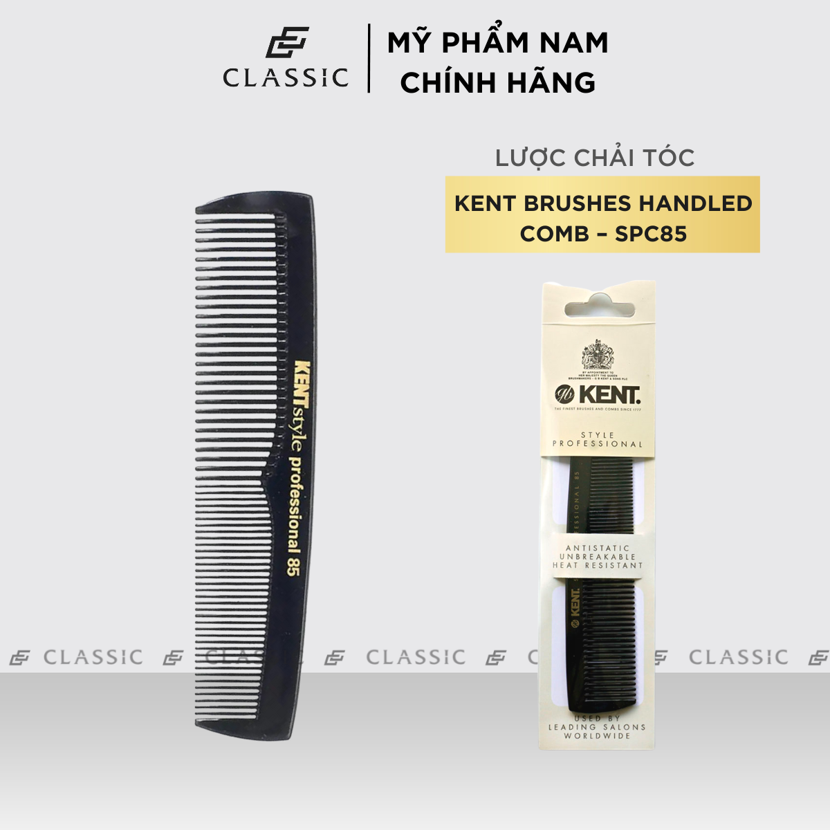 Lược chải tóc Kent Brushes Pocket Comb – SPC85