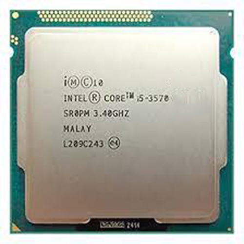 Bộ Vi Xử Lý CPU Intel Core I5-3570 (3.40GHz, 6M, 4 Cores 4 Threads, Socket LGA1155, Thế hệ 3) Tray chưa có Fan - Hàng Chính Hãng