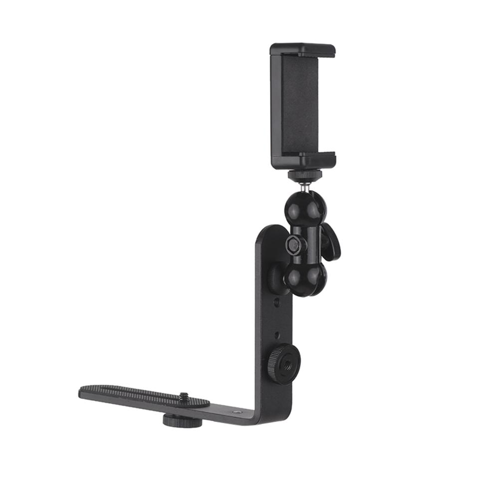 Giá đỡ điện thoại hoặc máy ảnh hình chữ L,Chân đế ballhead giúp điều chỉnh góc chụp