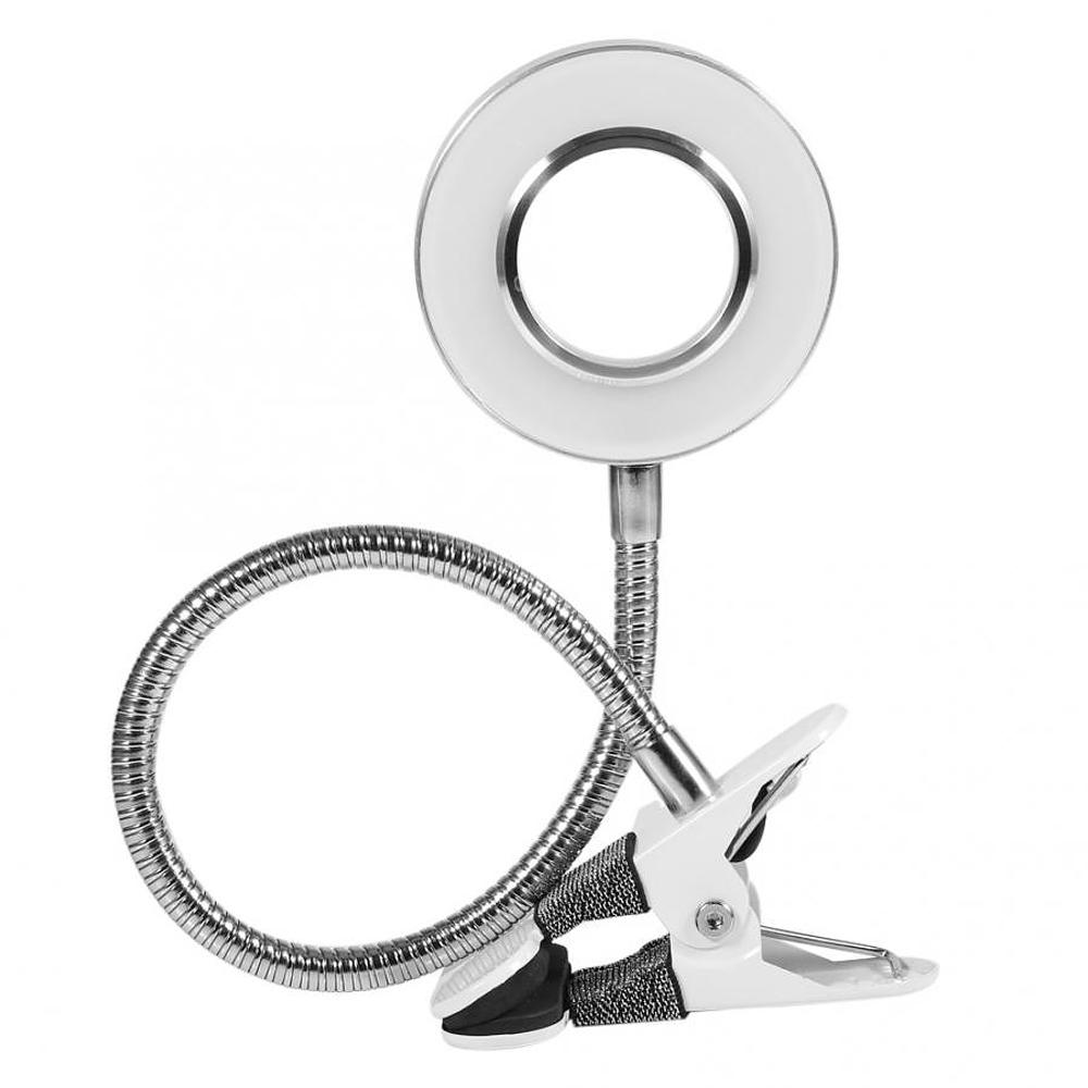 Clip-on Desk Lamp USB Table Lamp Eye Protection LED Light Bendable Flexible Reading Lamp for Nail Art Tattoo Reading