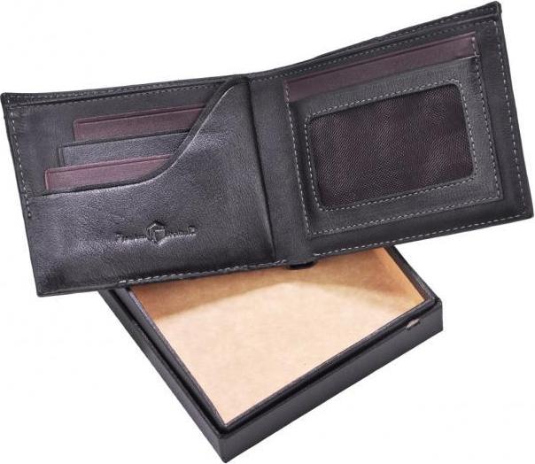 Ví Nam Da Bò AT Leather 037  - Đen