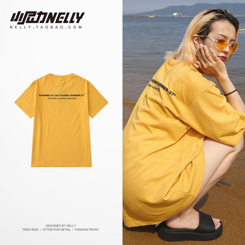 Áo T-shirt Nelly Heybig Nam Nữ Mẫu Mới Mùa Hè 2022 Rộng Rãi Tay Lỡ