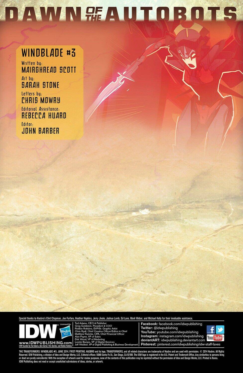 the transformers: windblade chapter 1.3 2