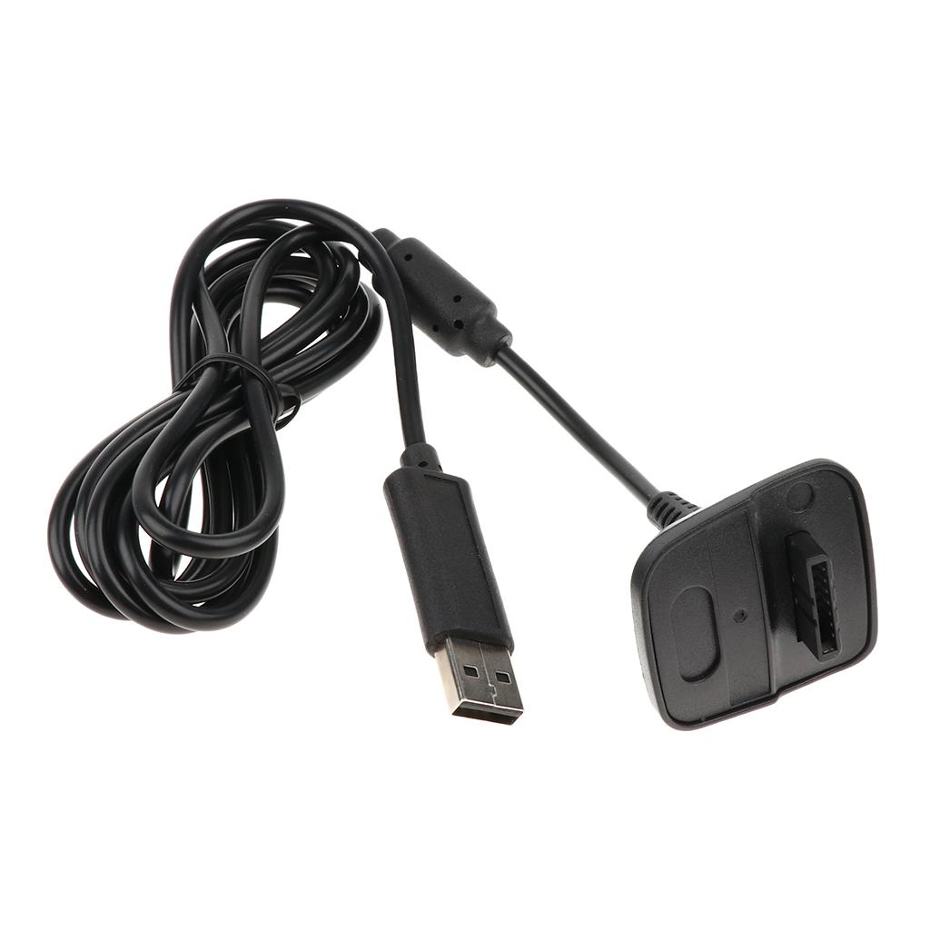 USB Power Charging Cable For Microsoft Xbox 360 Controller Cord Wire 4.92ft