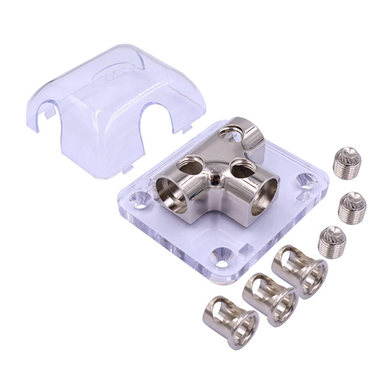 Power Distribution Block 2 Way Audio Splitter Fit for