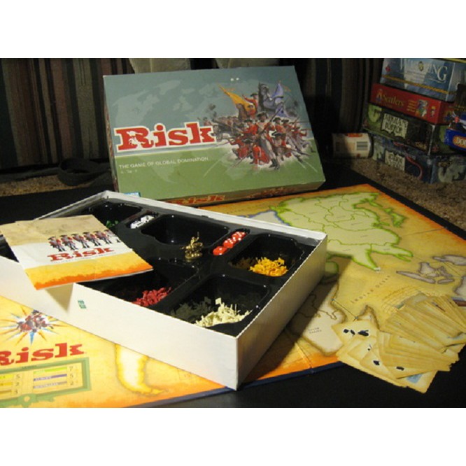 Trò Chơi Cờ Boardgame Risk - Thống Trị Thế Giới Tiếng Anh Cao Cấp