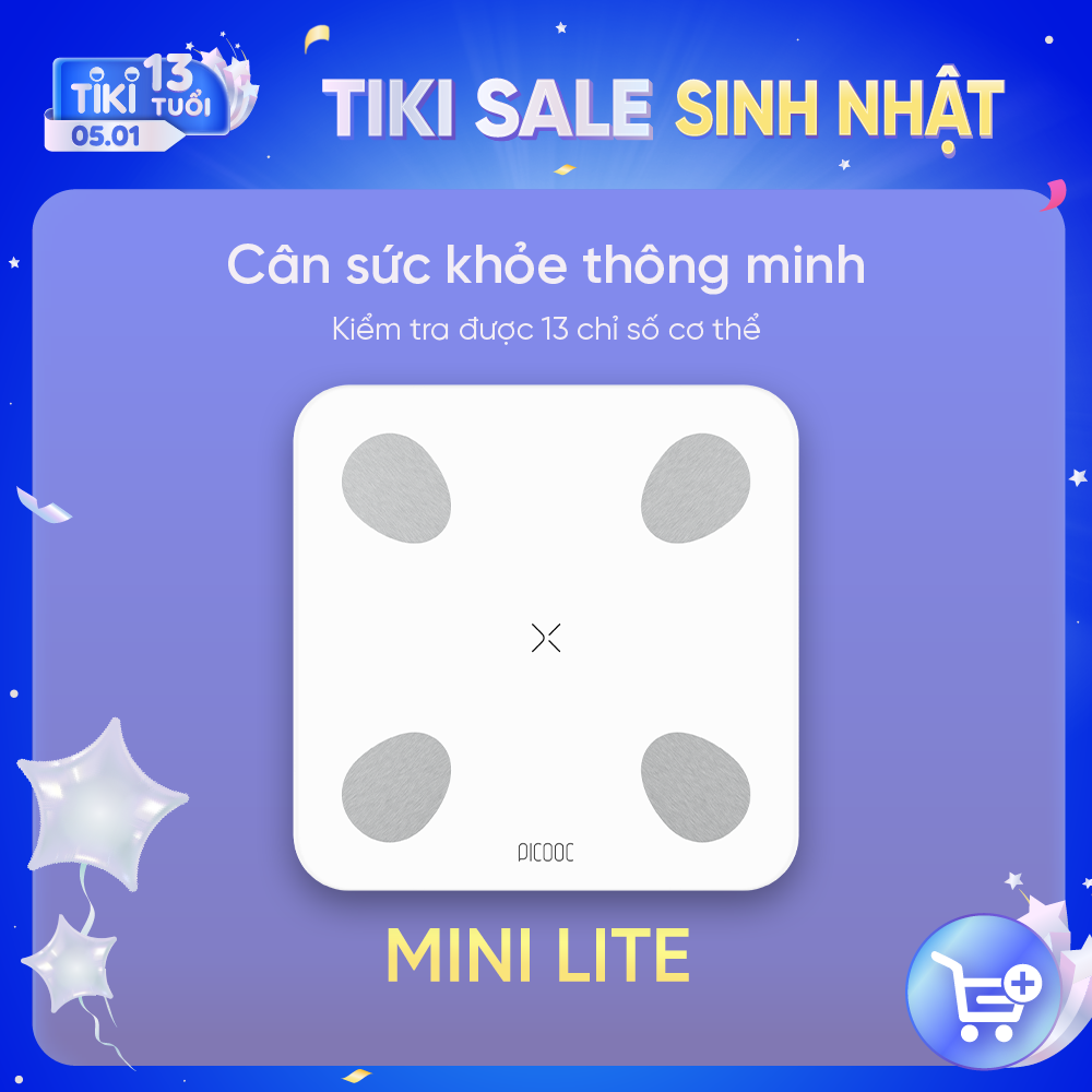 Cân sức khỏe thông minh PICOOC Mini Lite - Hàng chính hãng - Tiêu chuẩn CE