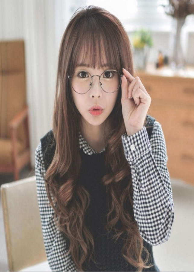 Tóc giả nữ hàn quốc tặng kèm lưới T92