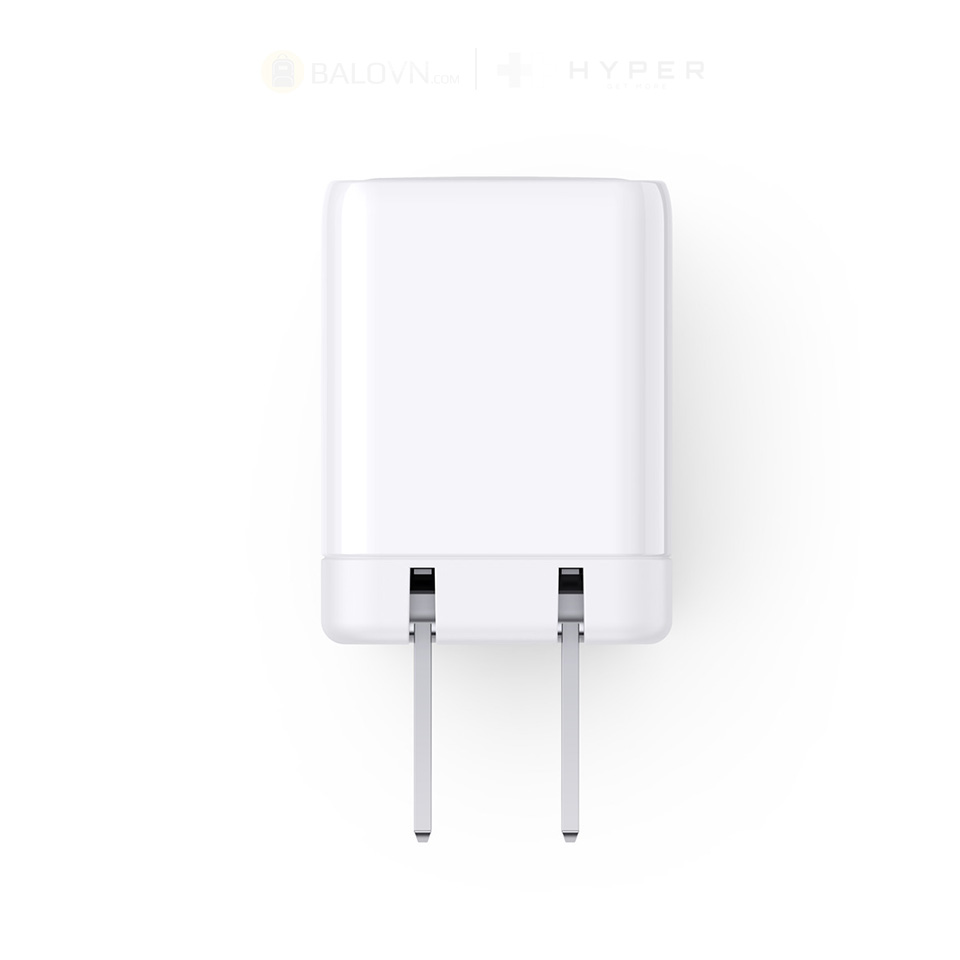 Sạc Nhanh cho Iphone 14/13/12 Hyper Gan II DUAL USB-C PPS 33W / PD 35W HJG35NA - Hàng chính hãng