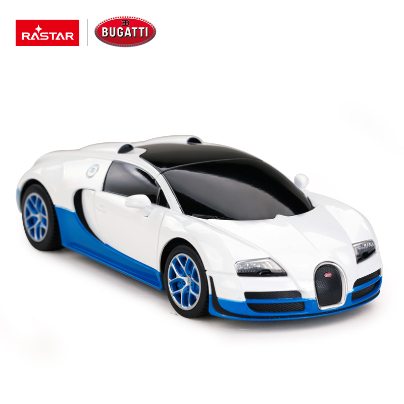 Đồ chơi xe mô hình  RASTAR điều khiển-R/C 1:18 Bugatti Grand Sport V R53900N/WHI