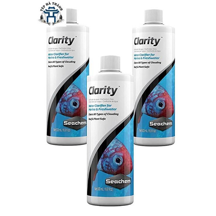 SEACHEM CLARITY 250ml - Dung Dịch Khử Đục Làm Trong Nước Bể Cá Cảnh, Bể Thủy Sinh