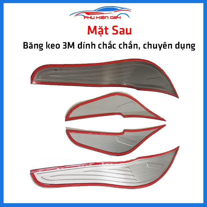 Bộ ốp tapli Fadil 2019-2020-2021-2022 vân Titan chống xước va đập khi mở cửa và làm đẹp xe