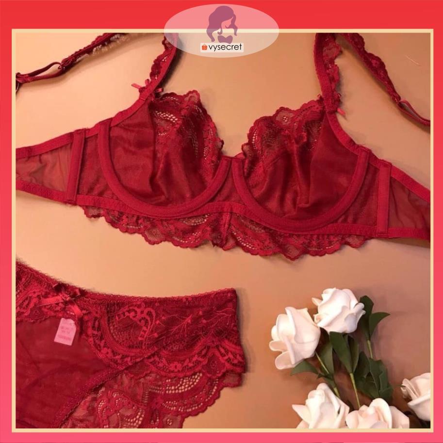 BỘ LÓT SIÊU ĐẸP FEESHIP Mand ren hoa nhí có gọng ko mút.thoáng mát và phom siêu siêu dẹp.