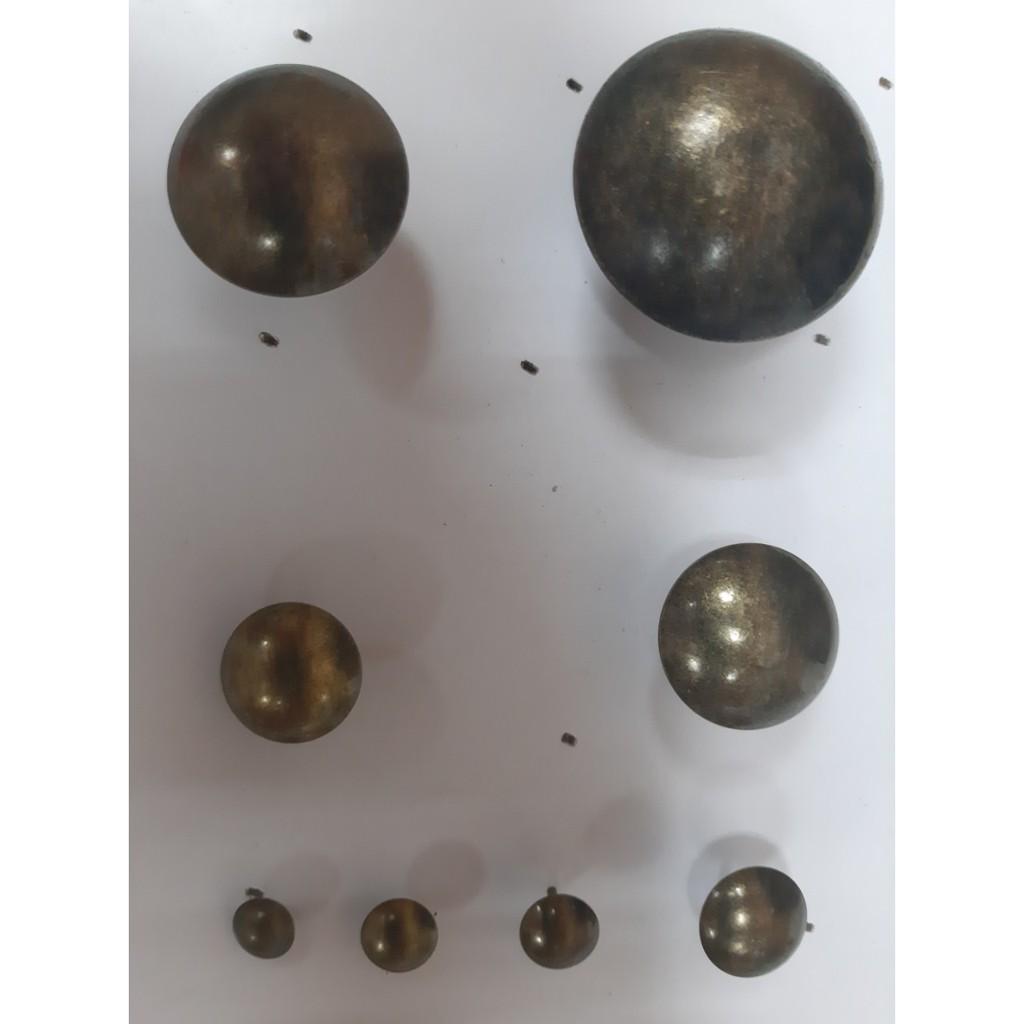 Đinh mũ màu đồng giả cổ 12*17mm
