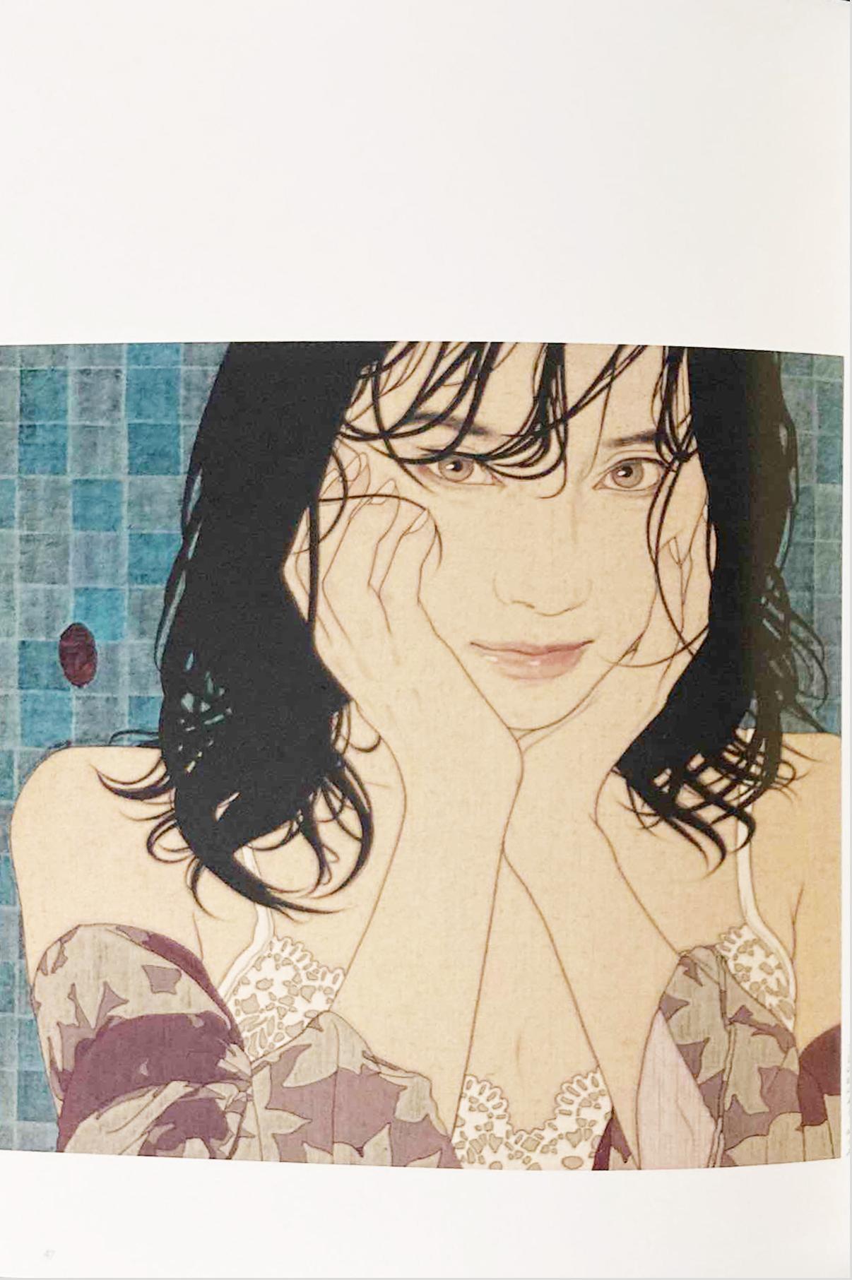 Sách ngoại văn: 君ありて千の朔月 池永康晟画集 - Kun Arite Sen No Tsuitachi Tsuki Ikenaga Kan Akira Gashuu