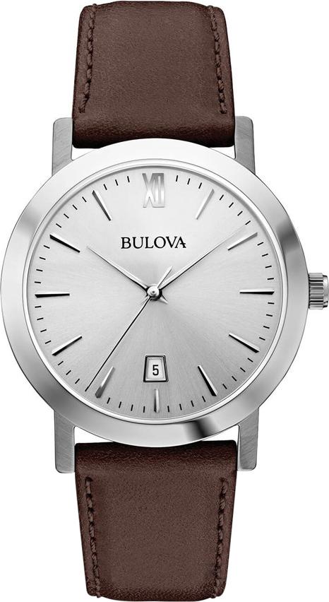 Đồng Hồ Nam Dây Da BULOVA 96B217 (38mm) - Nâu