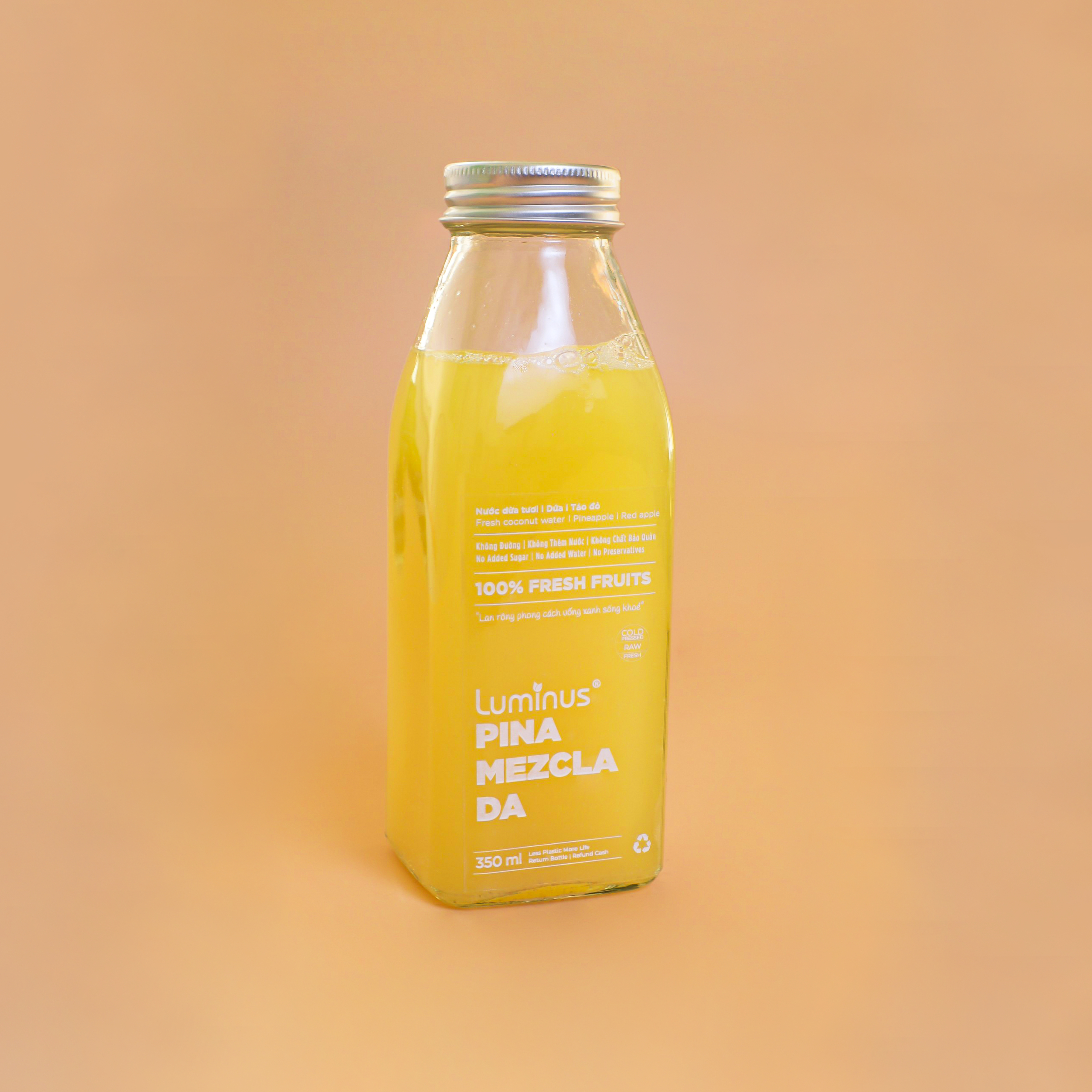 [Chỉ giao HCM] Pina Mezclada Cold-pressed Juice - 350ml