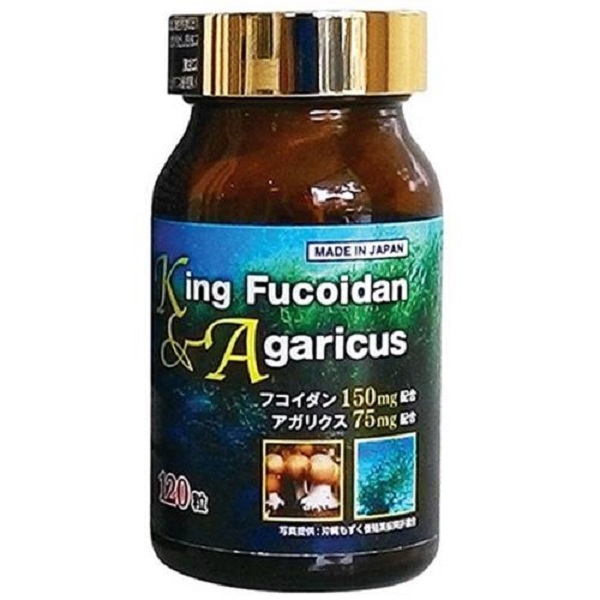 Viên uống King Fucoidan Agaricus - Hỗ trợ ngăn ngừa bệnh ung thư
