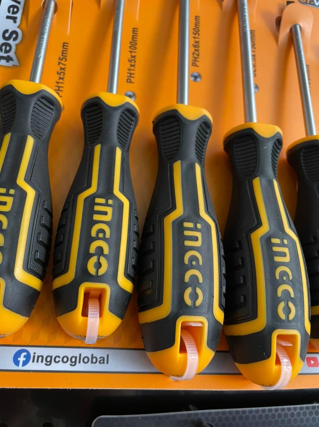 BỘ TUỐC NƠ VÍT 6 CÂY INGCO HKSD0628 - HÀNG CHÍNH HÃNG