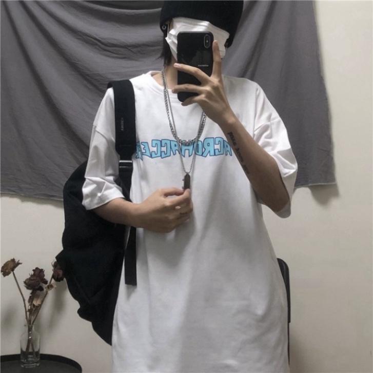 Áo thun tay lỡ form rộng Oversize, áo phông tay lỡ form rộng Unisex EFA