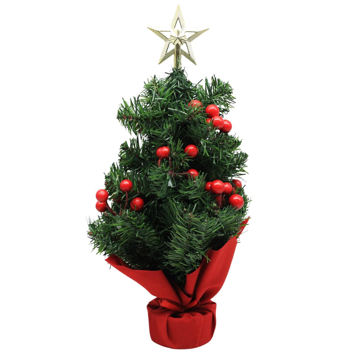 Cây Thông Mini Trang Trí Noel 38 cm - Chaang Chiia LP-T15G-R