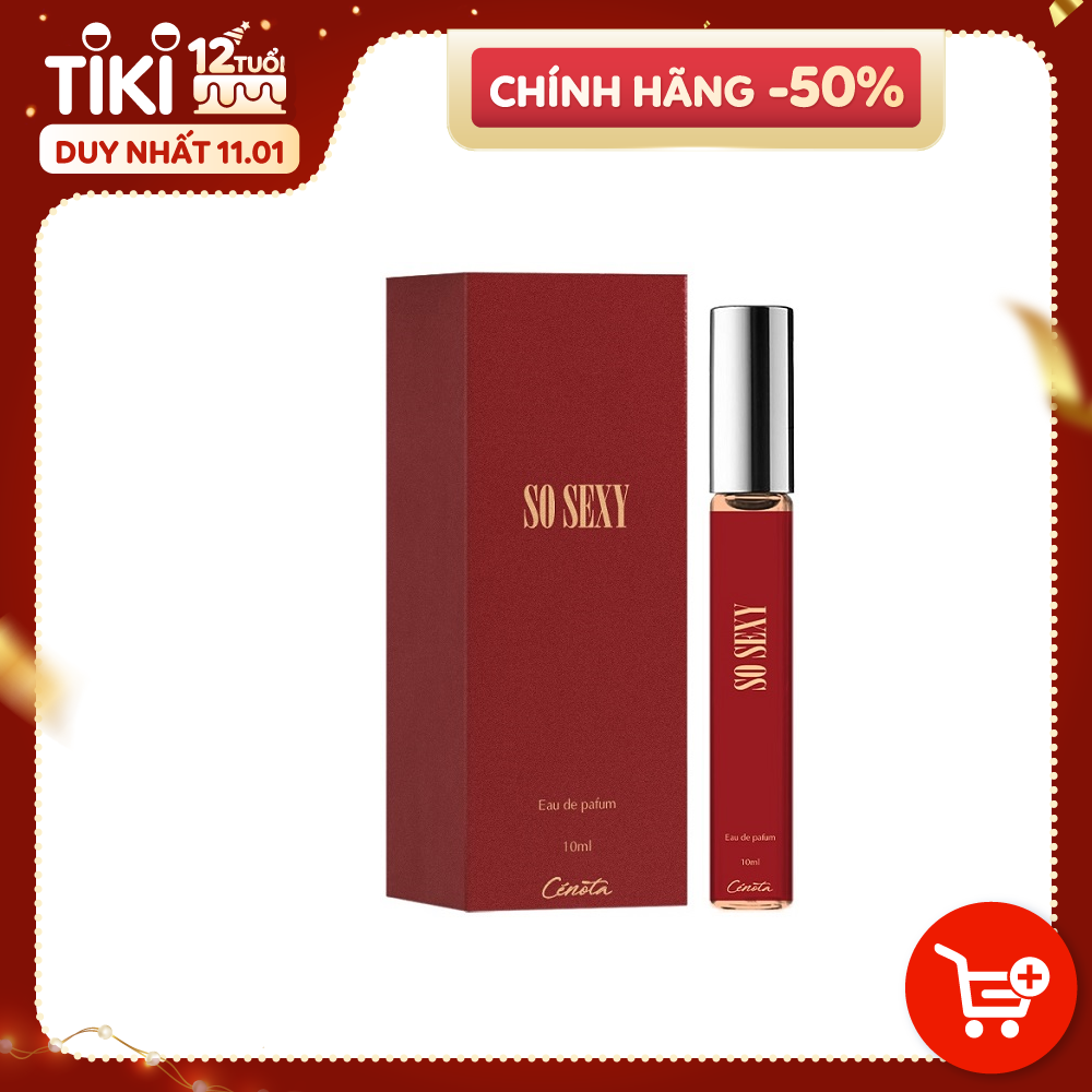 Nước hoa mini dạng lăn Cenota So Sexy 10ml Chính Hãng Cá Tính Đầy Mê Hoặc