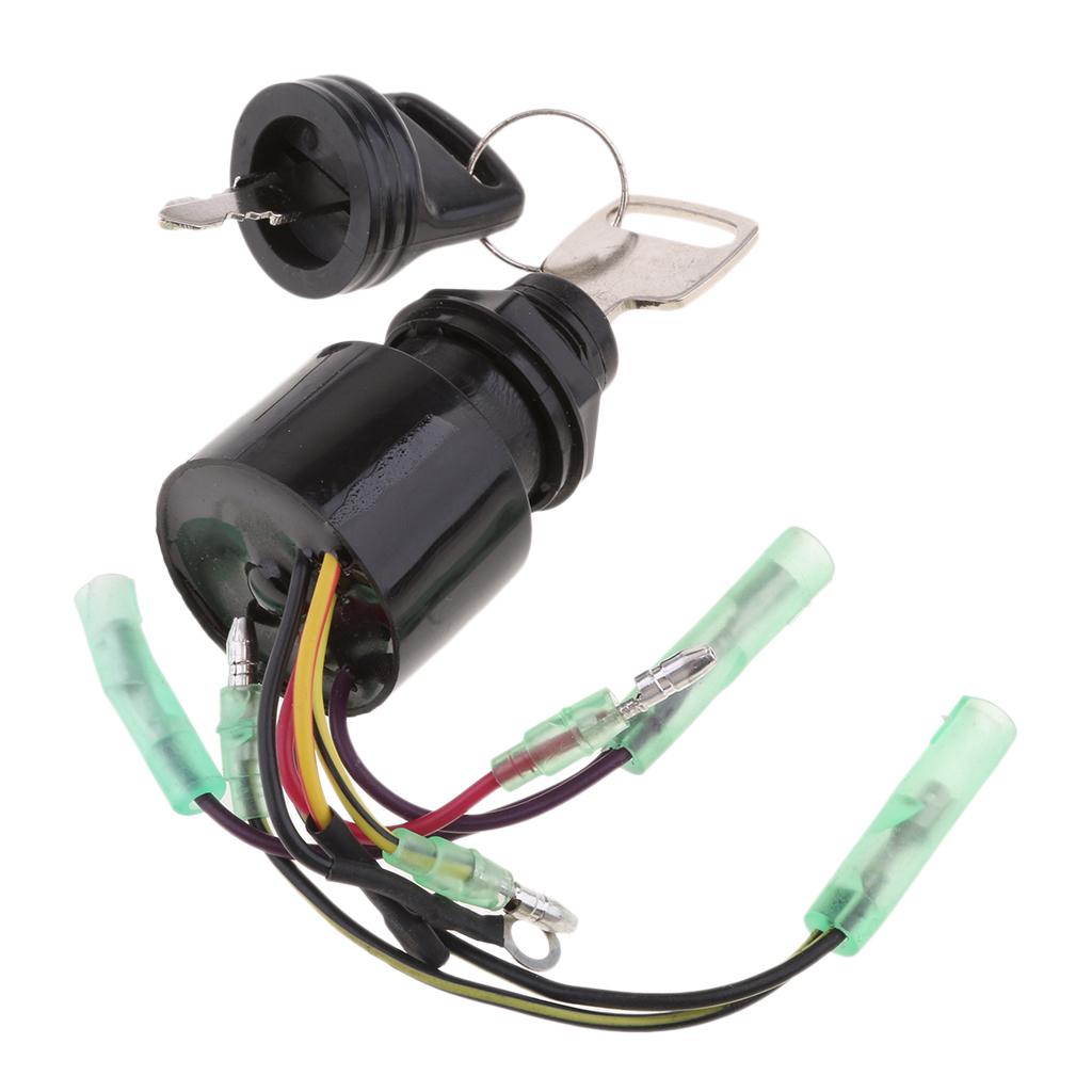 Boat Ignition Key Switch 3 Position Off-Run-Start for Mercury 87-17009A5
