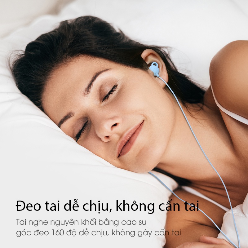 Tai Nghe Có Dây ACOME ASE01 Thiết Kế In Ear Đàm Thoại Sắc Nét Điều Khiển Đa Năng - Hàng Chính Hãng