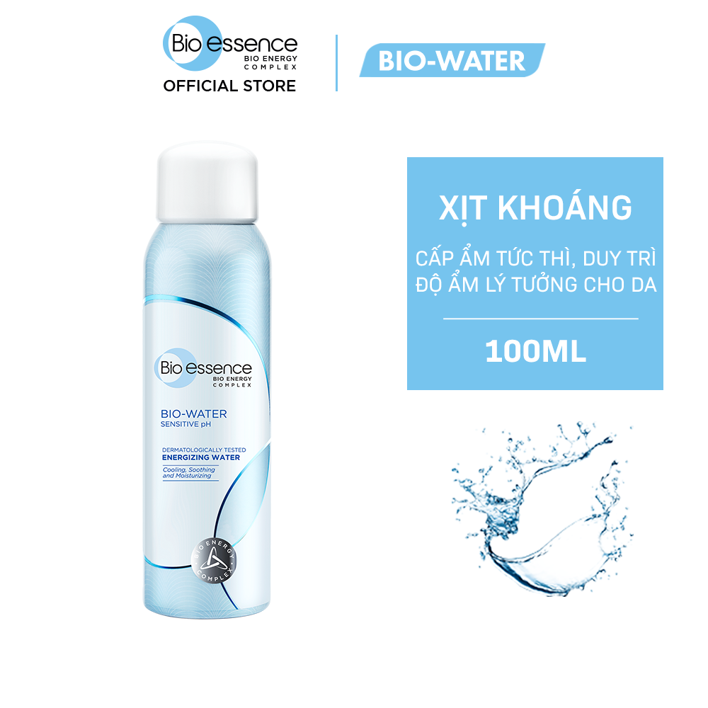 Nước xịt khoáng dưỡng da Bio-Essence Bio-Water Energizing Water 100ml