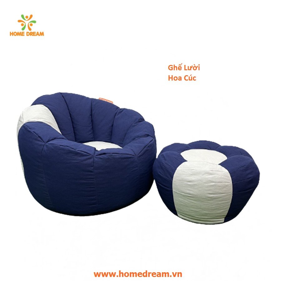 Ghế Lười Hoa Cúc Olefin Home Dream