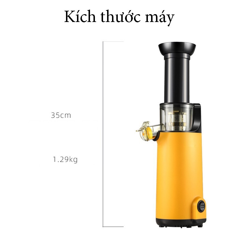 Máy ép trái cây tốc độ chậm Deluxe Slow Masticating Extractor