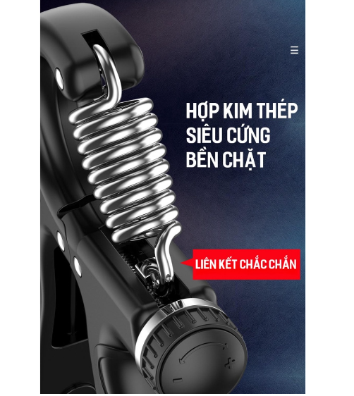 Kìm bóp tập cơ tay điều chỉnh lực, có đếm số TT13-KimTT