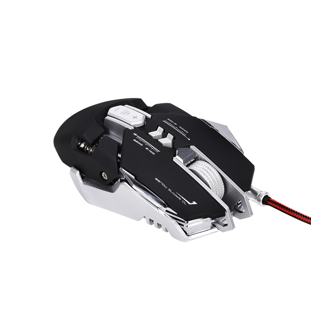 Chuột Chơi Game Có Dây USB G9 3500DPI 7 Nút Có Thể Lập Trình Hiệu Ứng Ánh Sáng LED
