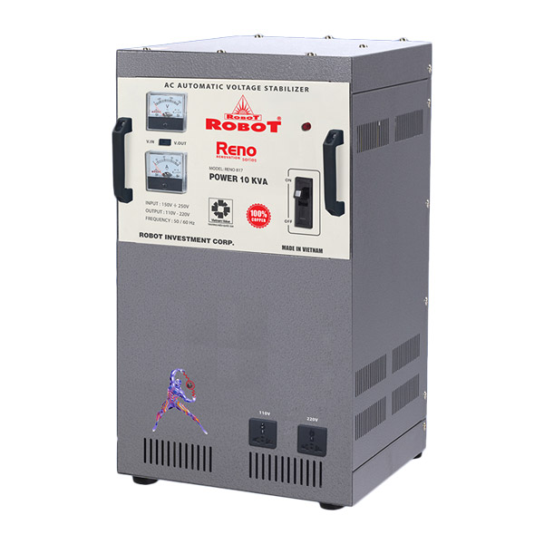 Ổn áp Robot 1 pha Reno 10KVA – Hàng chính hãng