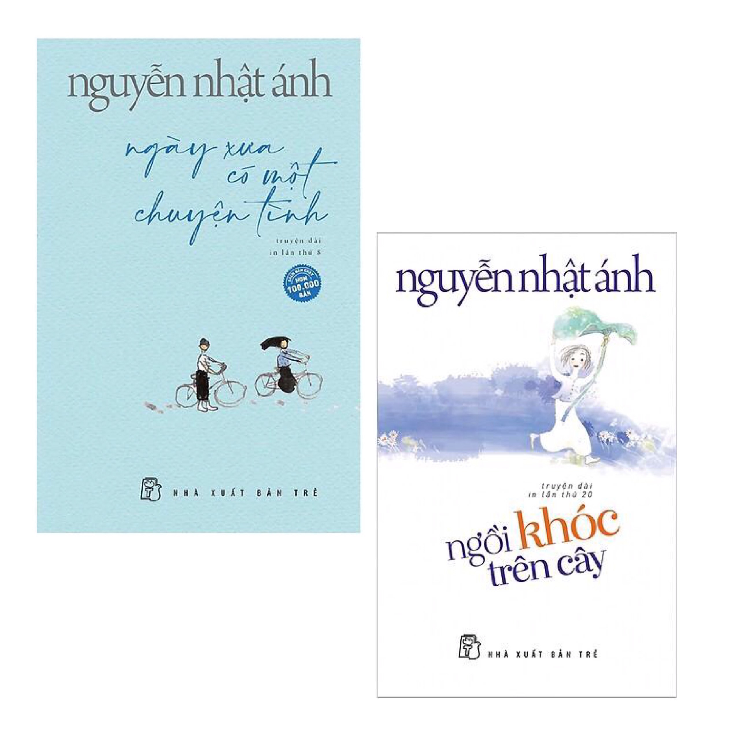 Combo Truyện Dài Best - Seller Của Tác Giả Nguyễn Nhật Ánh: Ngày Xưa Có Một Chuyện Tình (phần hai của Mắt Biếc) + Ngồi Khóc Trên Cây / Top Những Cuốn Sách Thu Hút Nhiều Bạn Đọc