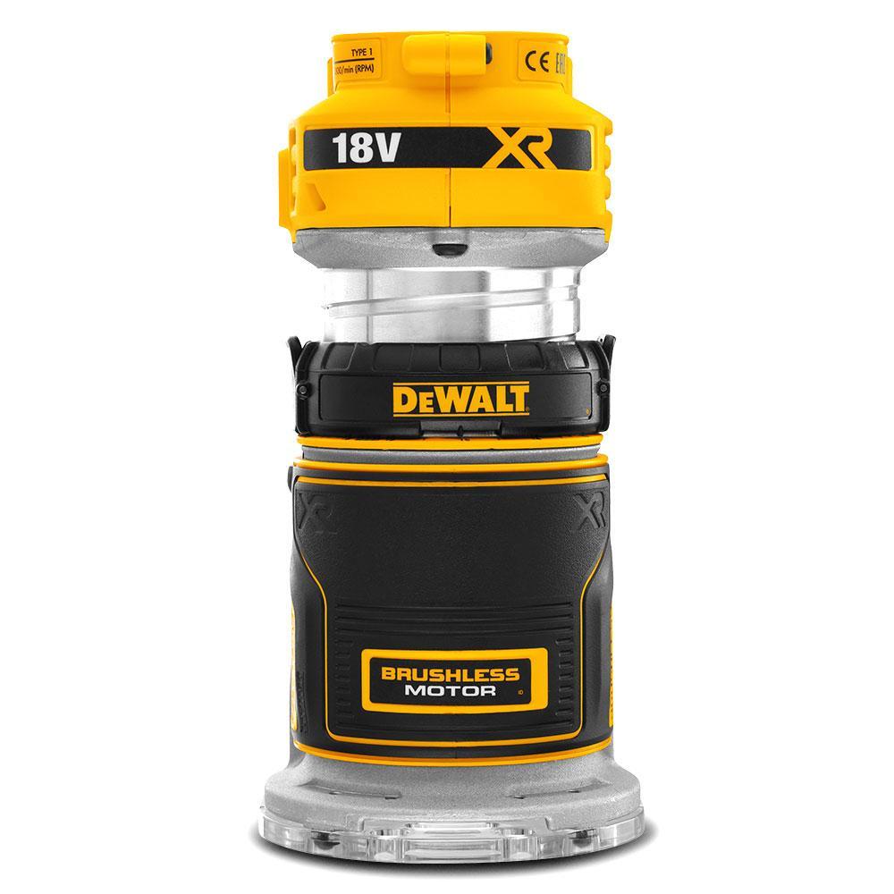 Thân Máy Phay Dùng Pin DeWalt 18V Brusless DCW600N-XJ - CHÍNH HÃNG