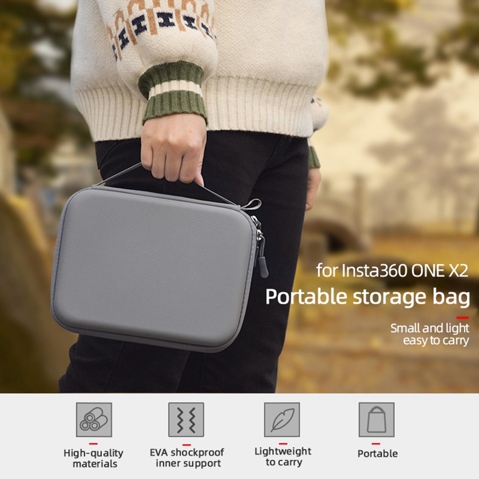 Portable Durable Panoramic Action Camera Storage Case for ONE X2