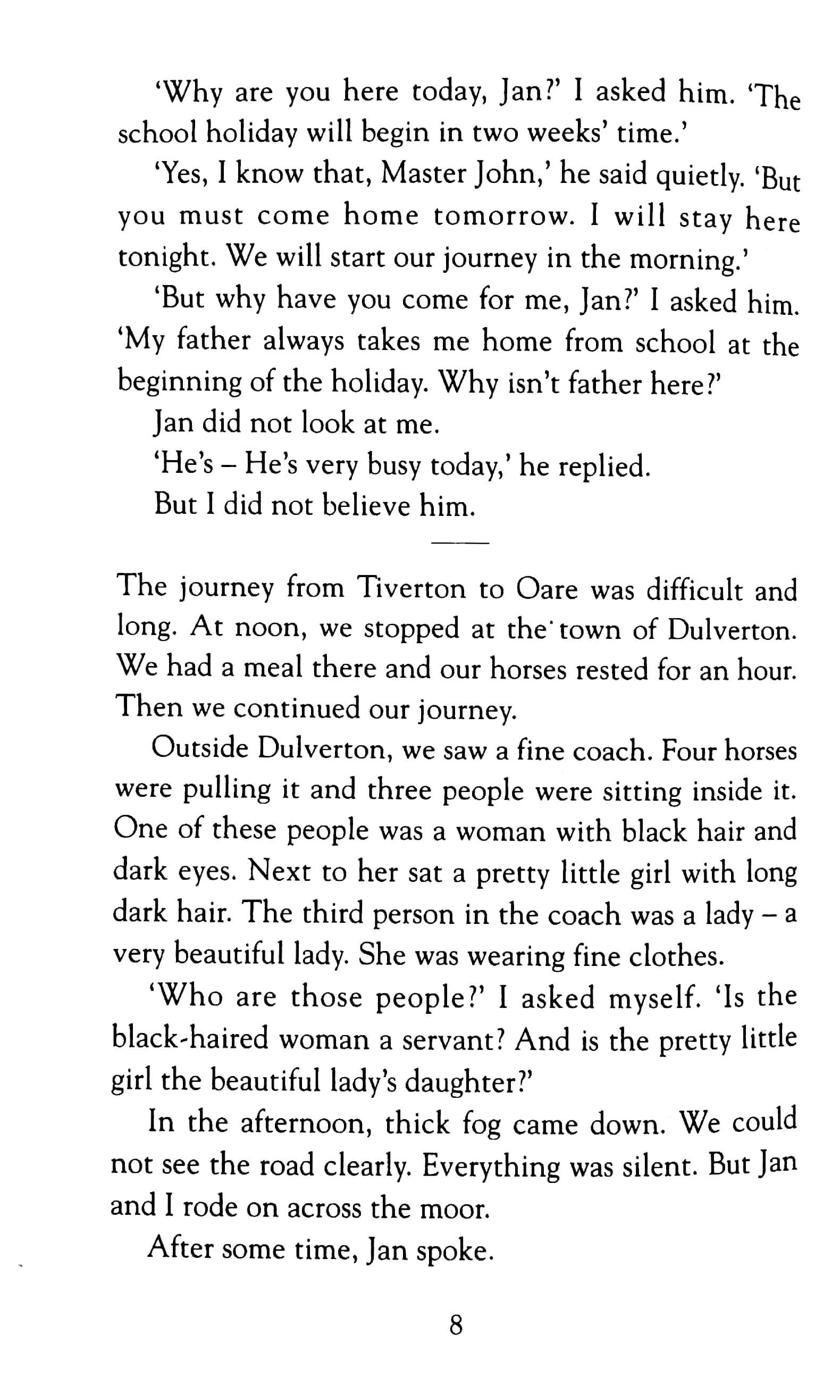 MR; Lorna Doone Beg