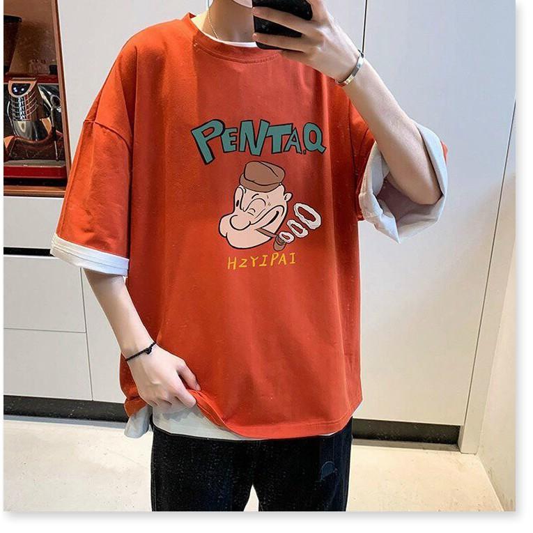ÁO THUN NAM TAY LỠ FORM RỘNG,4 MÀU SẮC CHỌN LỰA THỜI TRANG KING STORE
