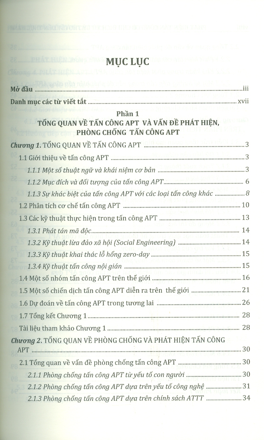 Phát Hiện Tấn Công Có Chủ Đích - Từ Lý Thuyết Đến Thực Hành (Sách chuyên khảo)