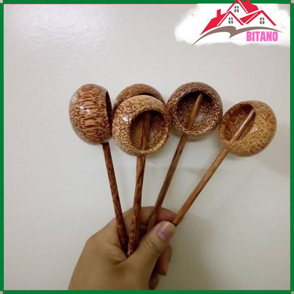 Gáo Múc Rượu Gỗ Dừa Thông Minh