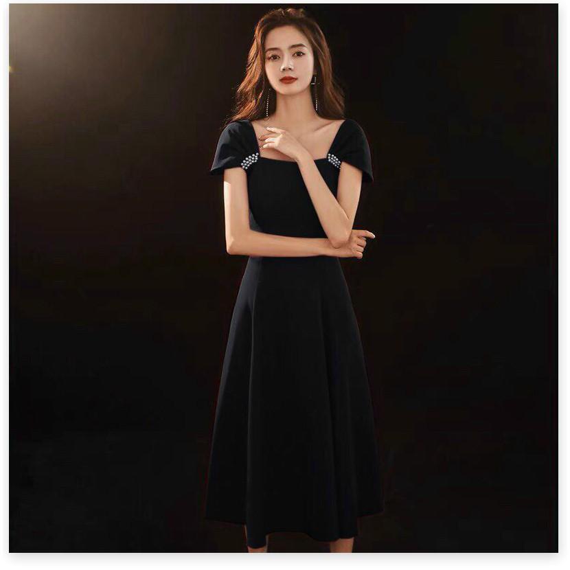 ĐẦM UMI ĐÍNH NGỌC DÁNG SUÔNG MỚI NHẤT NĂM 2021 THỜI TRANG VINA 1HIT FASHION