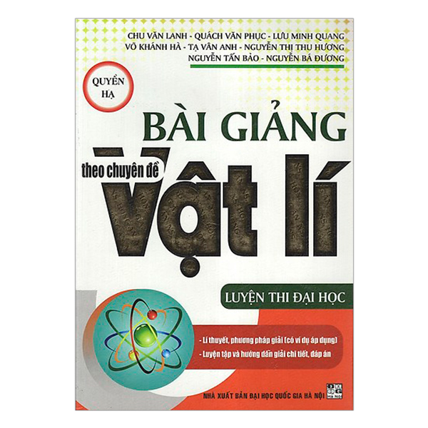 Bài Giảng Theo Chuyên Đề Vật Lí Quyển Hạ